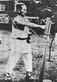 Funakoshi Gichin, Makiwara Training (1924)